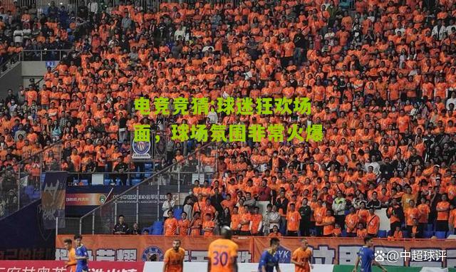 球迷狂欢场面，球场氛围非常火爆